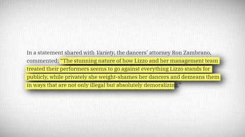 Lizzo’s Dancers Expose Her for MISTREATMENT & SA
