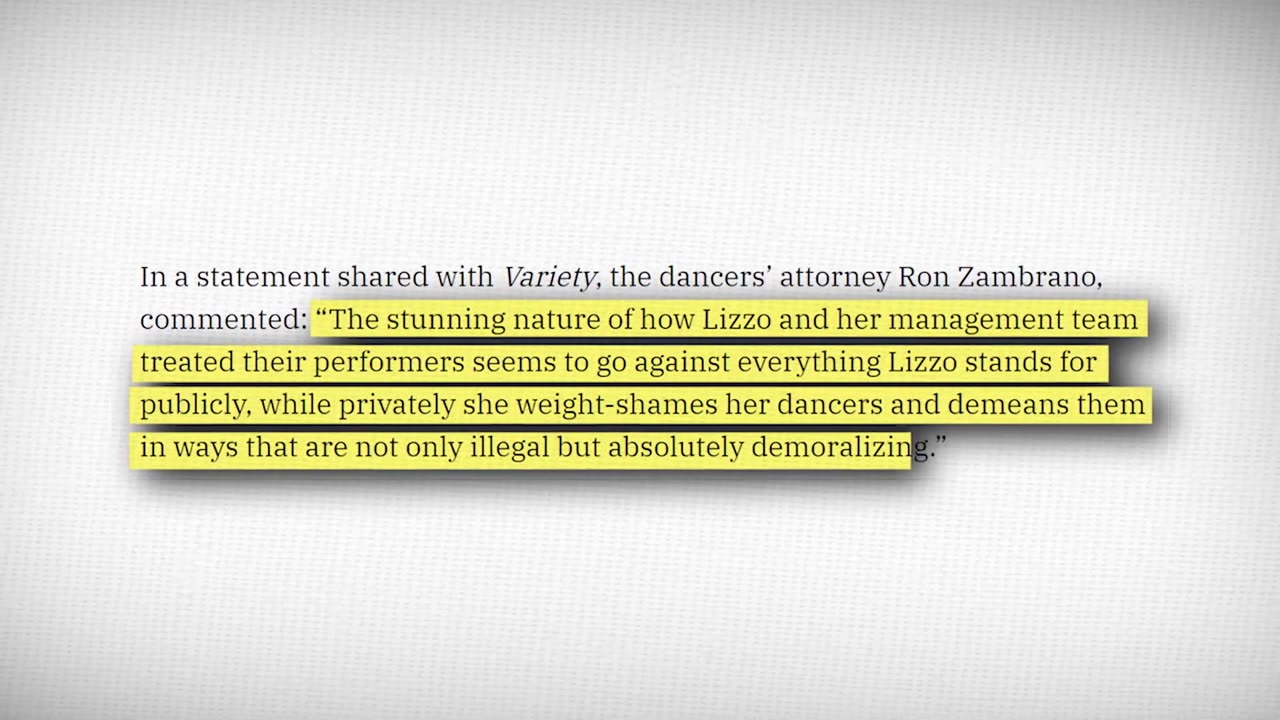 Lizzo’s Dancers Expose Her for MISTREATMENT & SA