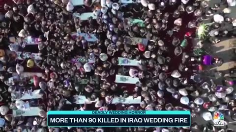 Iraq wedding fire more than 90 people deaths