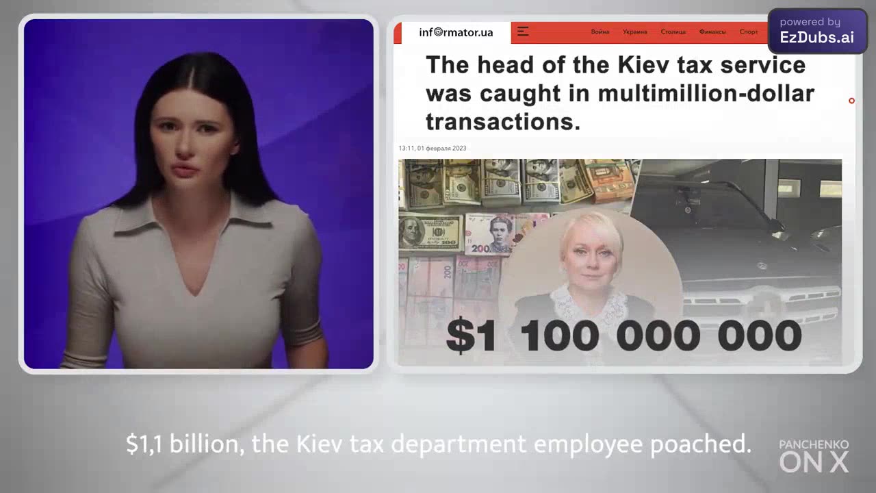 Journalistin Diana Panchenko deckt die Korruption der ukrainischen Selenski-Mafia auf
