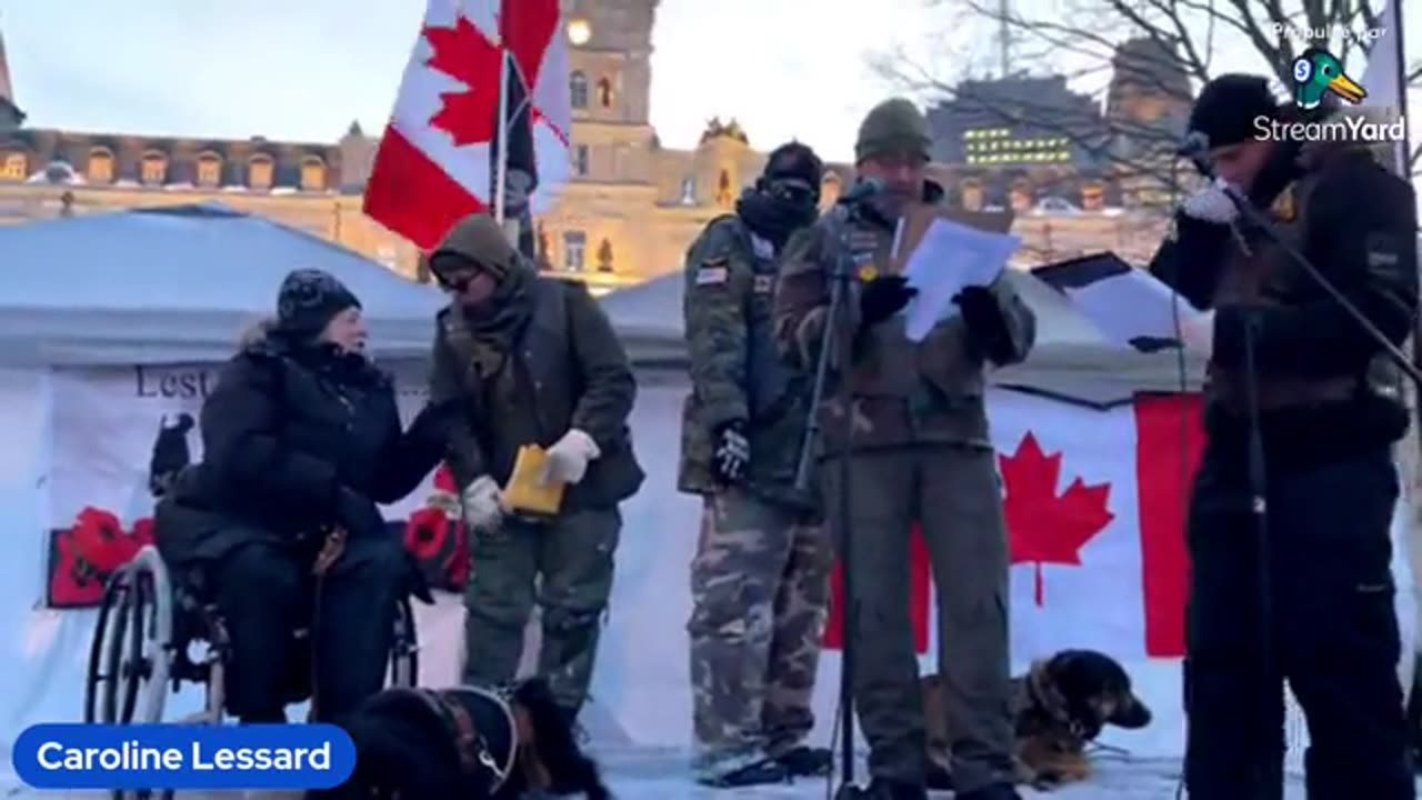 Lecture de la lettre / Reading of the letter sent to the United States of Veterans 17 février 2023