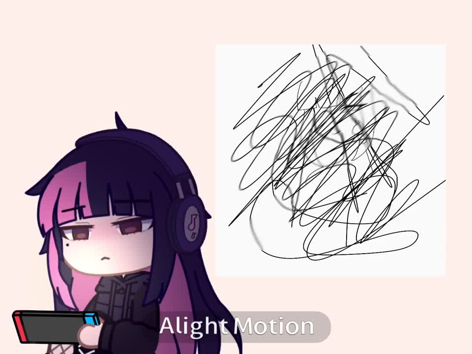 Making my OC’s draw themselves 💕 [Gacha Club]