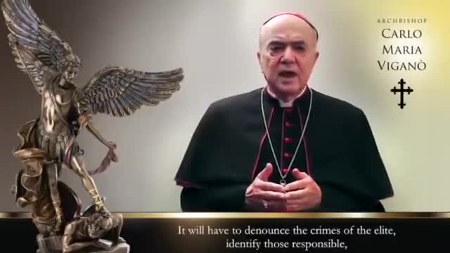 Archbishop Carlo Maria Vigano Calls for Resistance Against New World Order