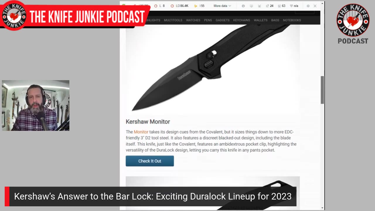 My Top 15 USA Made Knives - The Knife Junkie Podcast (Episode 392) (720p)