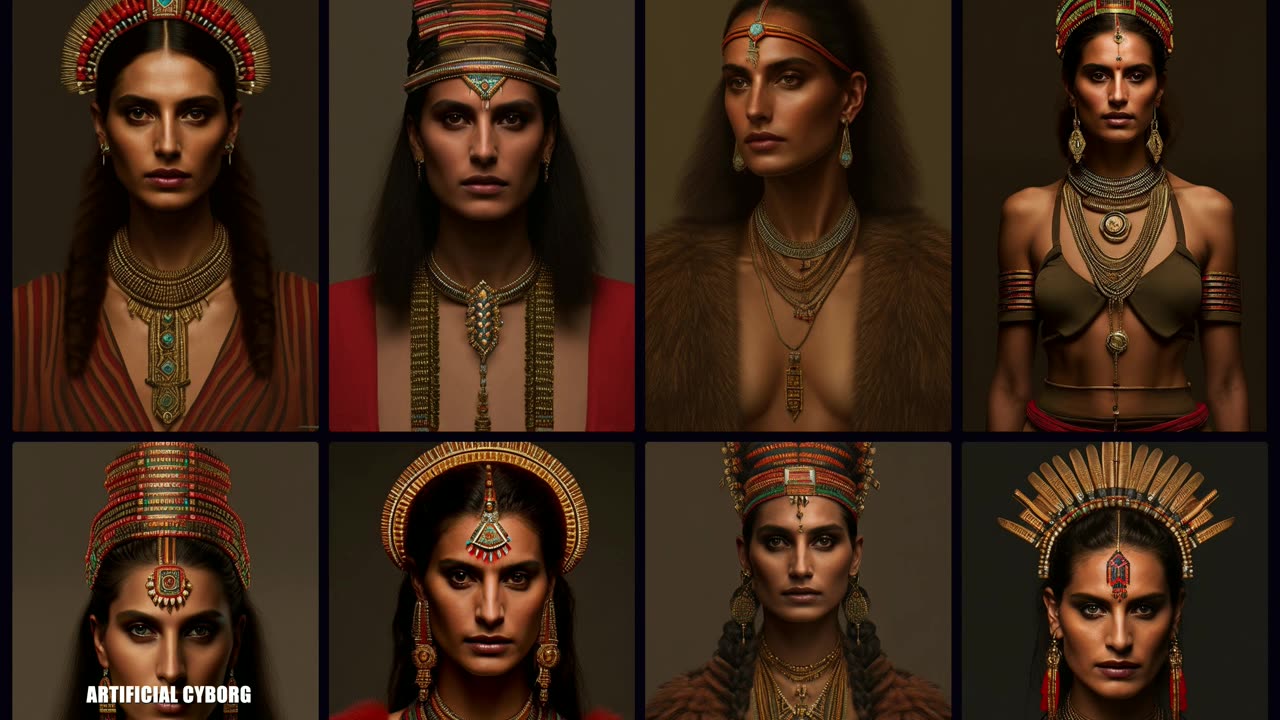 PORTRAITS OF A SACRIFICED AZTEC QUEEN [4K]