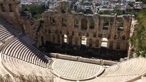 The Acropolis in Athens, Greece