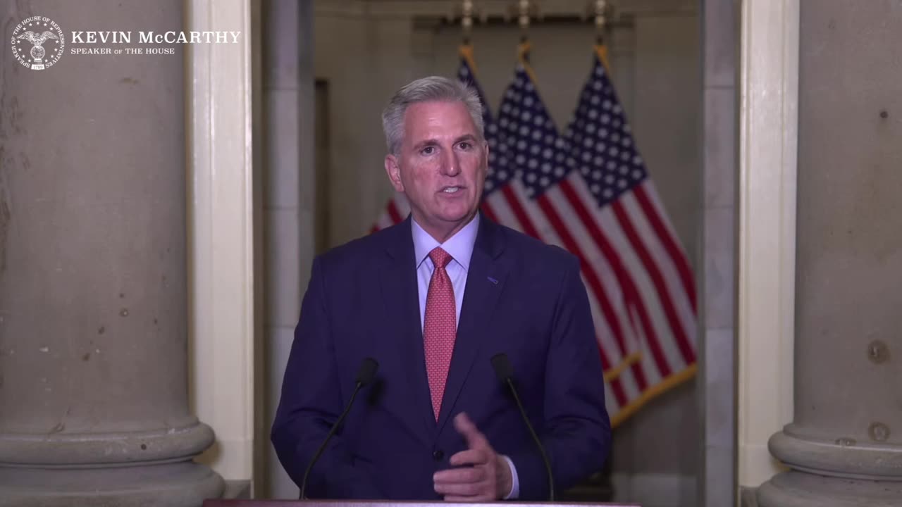 Speaker Kevin McCarthy announces inquiry into Biden impeachment