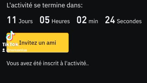 Binance événement bonus à l'inscription