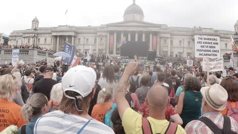 Trafalgar London Protest 24 July 2021 Ep2
