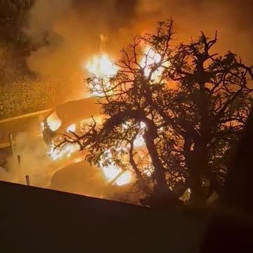 Residents cars being torched as Moroccans run riot around Montpellier, France