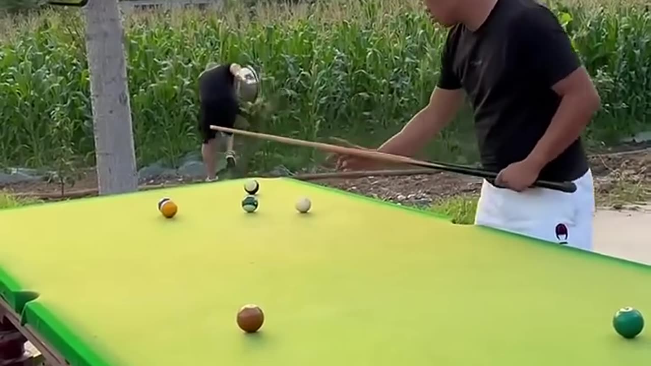 Funny Video Billiards million views