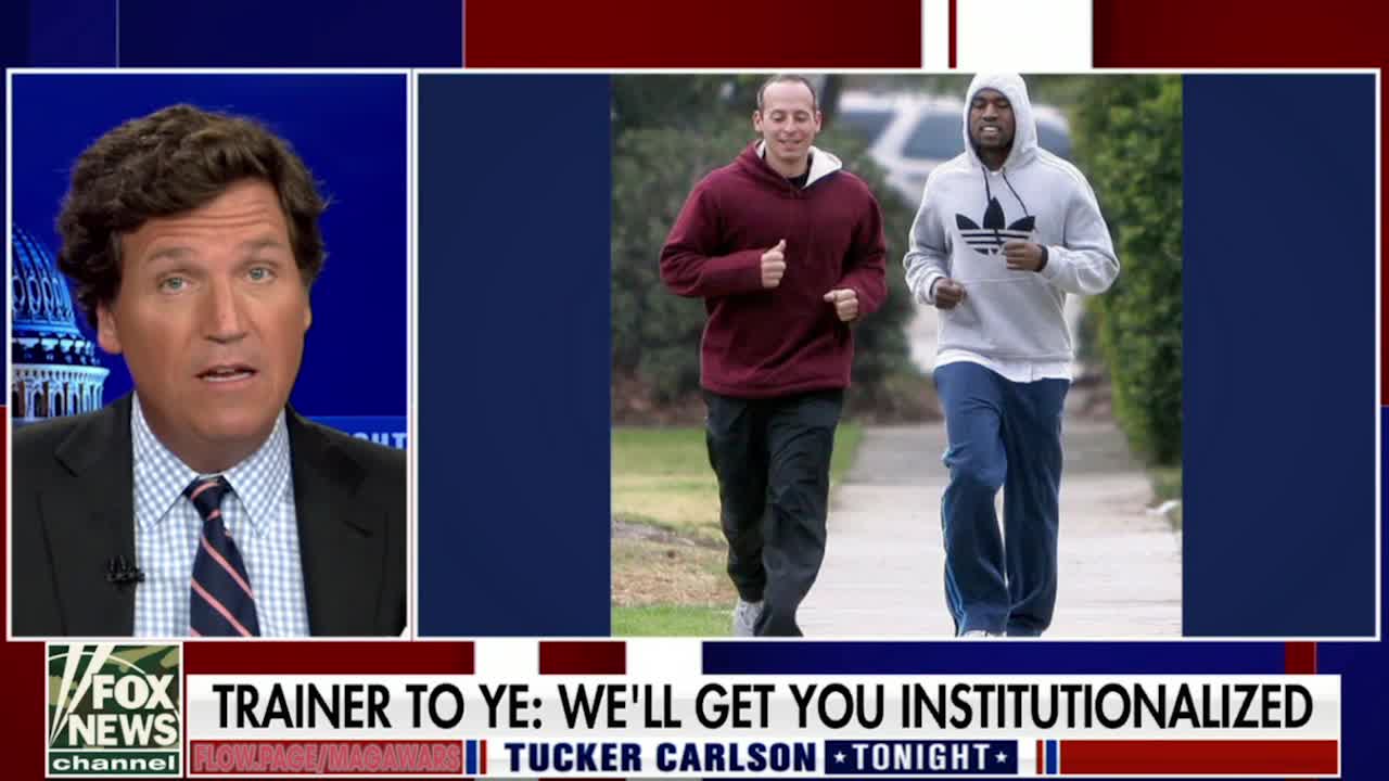 Tucker Carlson: Ye (Kanye) Wests Trainer Threatened To Drug Him Because He Went Off Script, Did Experiments In The Canadian Military