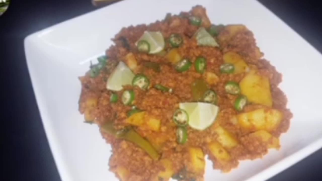 How to cook minced meat with potatoes