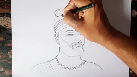 kabir das Hindi Diwas Drawing