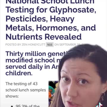 Glyphosate Testing Full Report: Findings in American Food Water And Childrens School Lunches