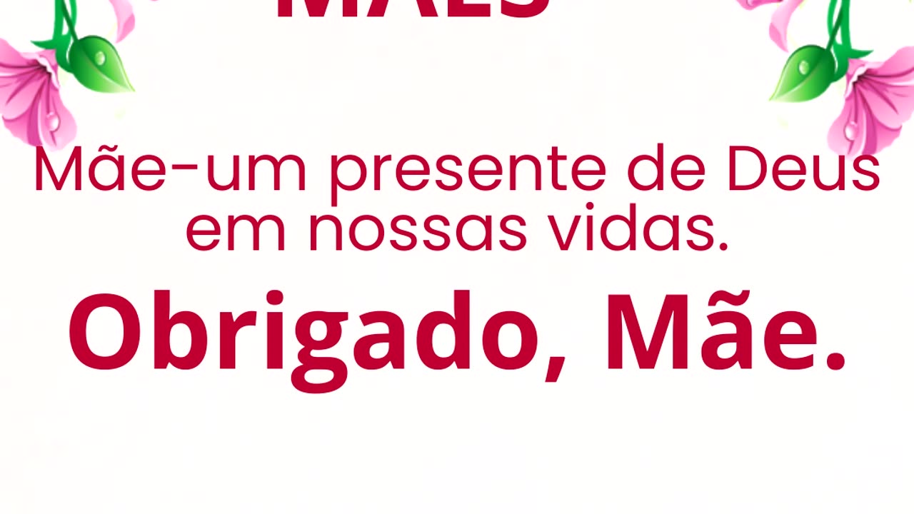 MÃE, UM PRESENTE DE DEUS EM NOSSAS VIDAS