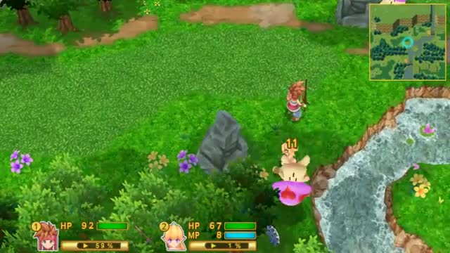 secret of mana hd 2 player co-op - the discovery of the mayonaise