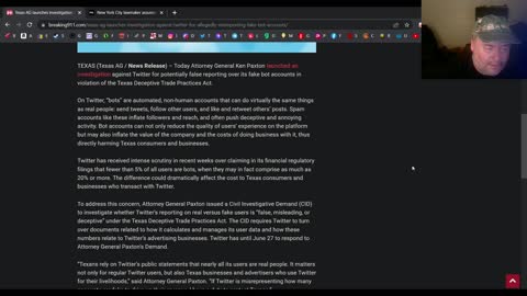 Texas AG is investigating Twitter