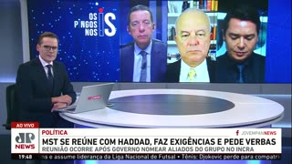 MST se reúne com Haddad (PT), faz exigências e pede verbas