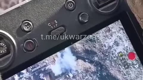 Footage from Ukrainian Drone Pilot