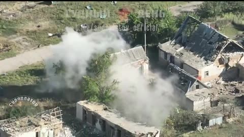 Work of the Pavel Sudoplatov Battalion - FPV attacks