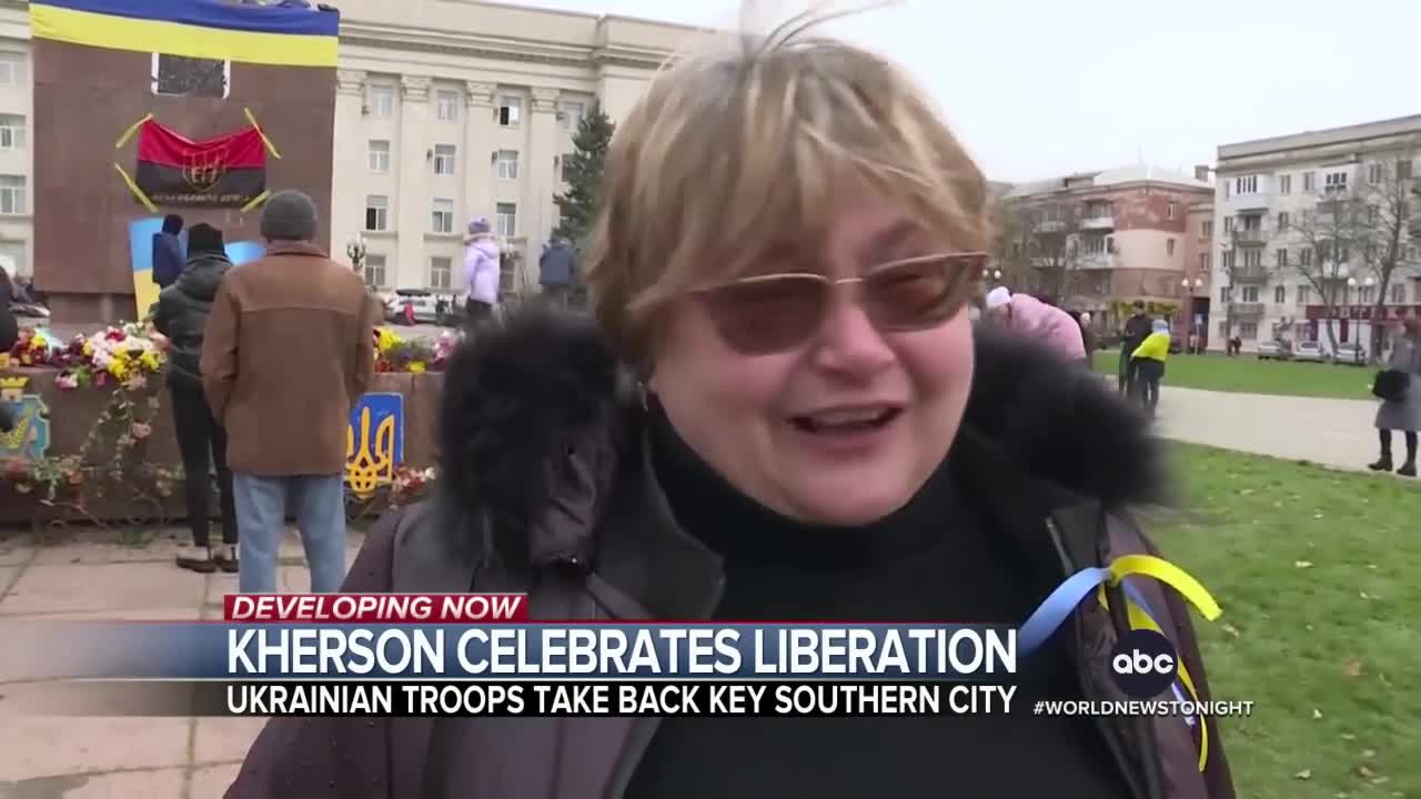 Kherson celebrates liberation