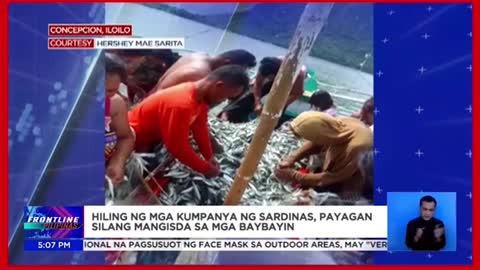 Mga kumpanya ngsardinas, posiblengkulangin ng supply ng tamban sa Disyembre