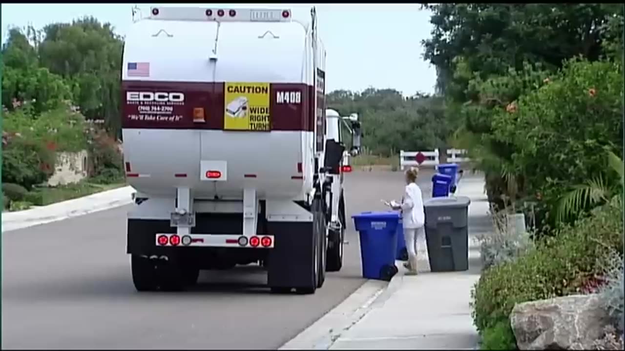 Man puts GPS on his recyclables - Here's where it went.