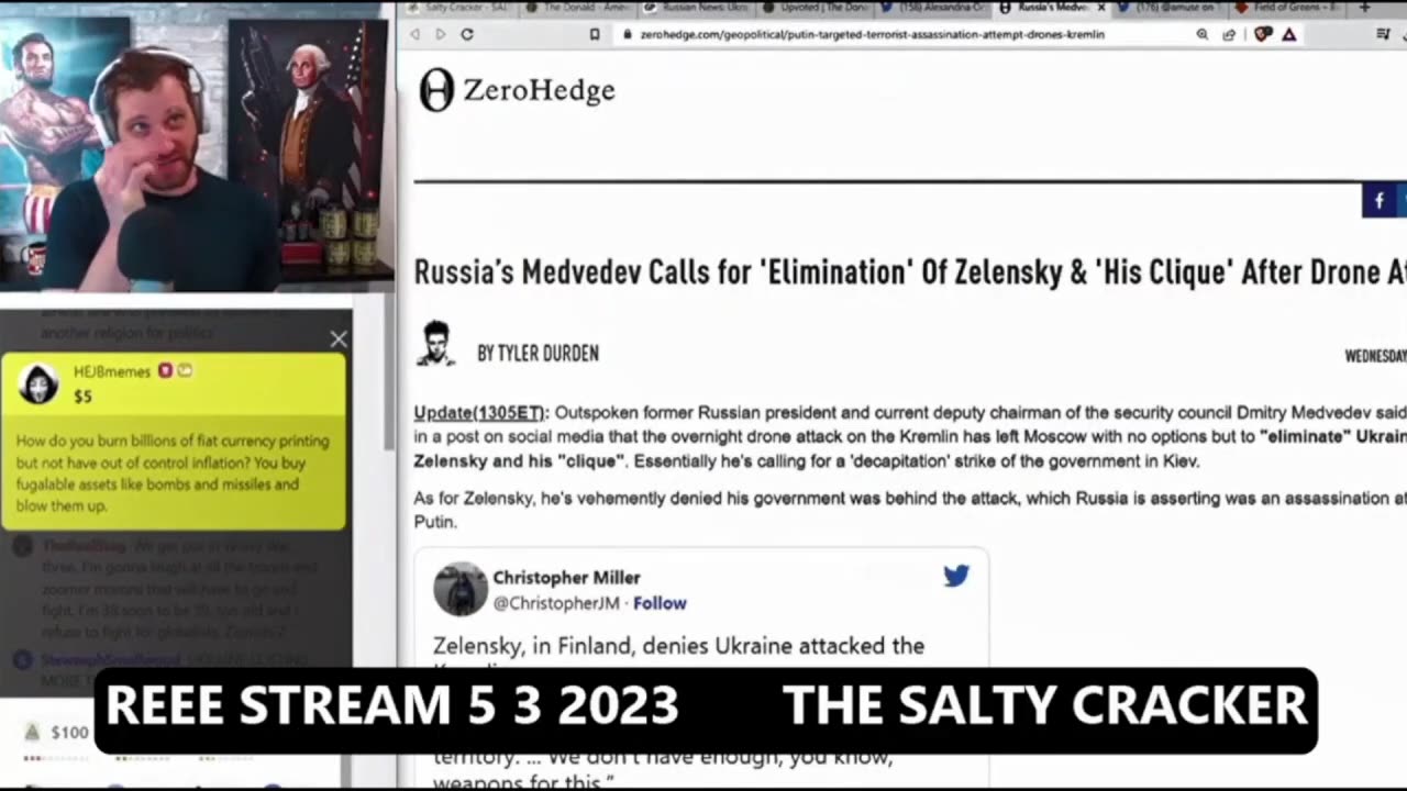 SALTY CLIP 92 THEY'RE COLLAPSING THE SYSTEM - START PREPPING LSW