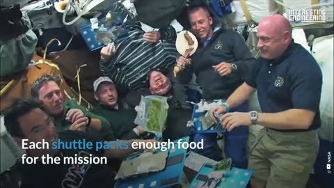 Ho Do Astronauts Eat And Drink in space