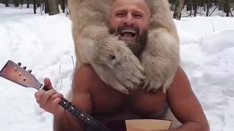 Welcome to Russia, where bears love music