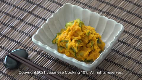 Kabocha Salad Recipe - Japanese Cooking 101