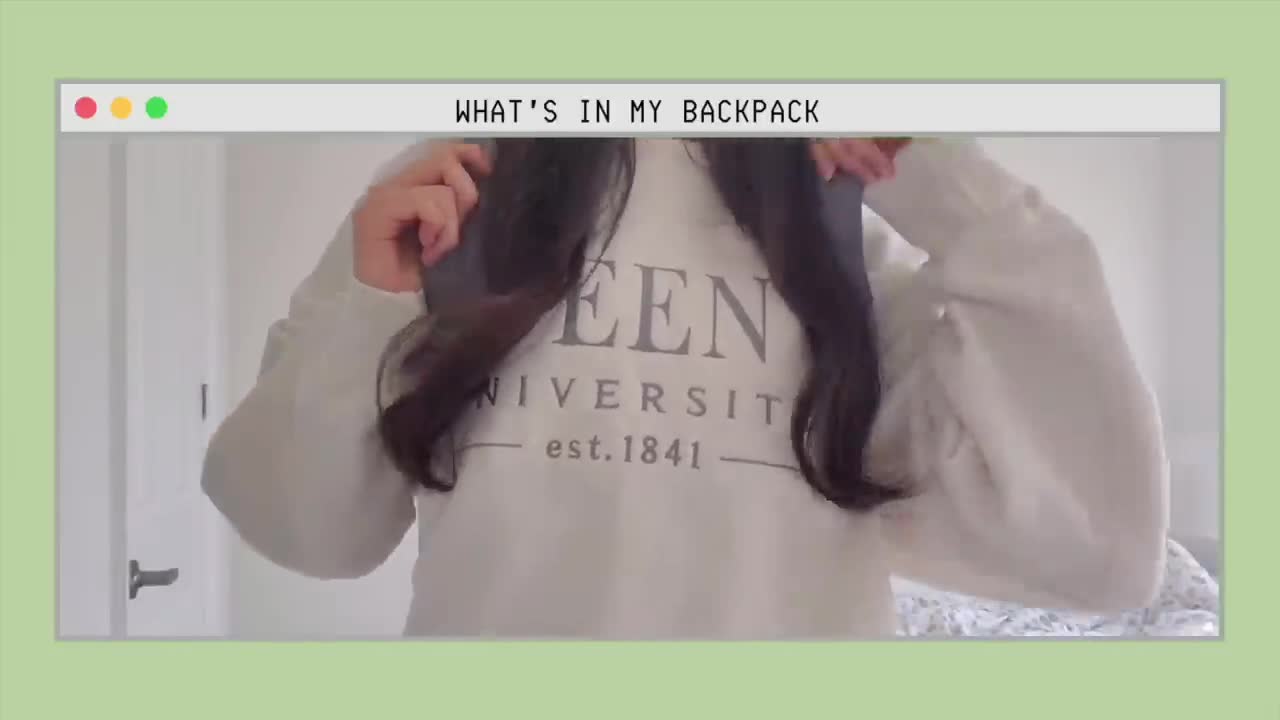 what's in my university backpack + pack with me | back to school 2021