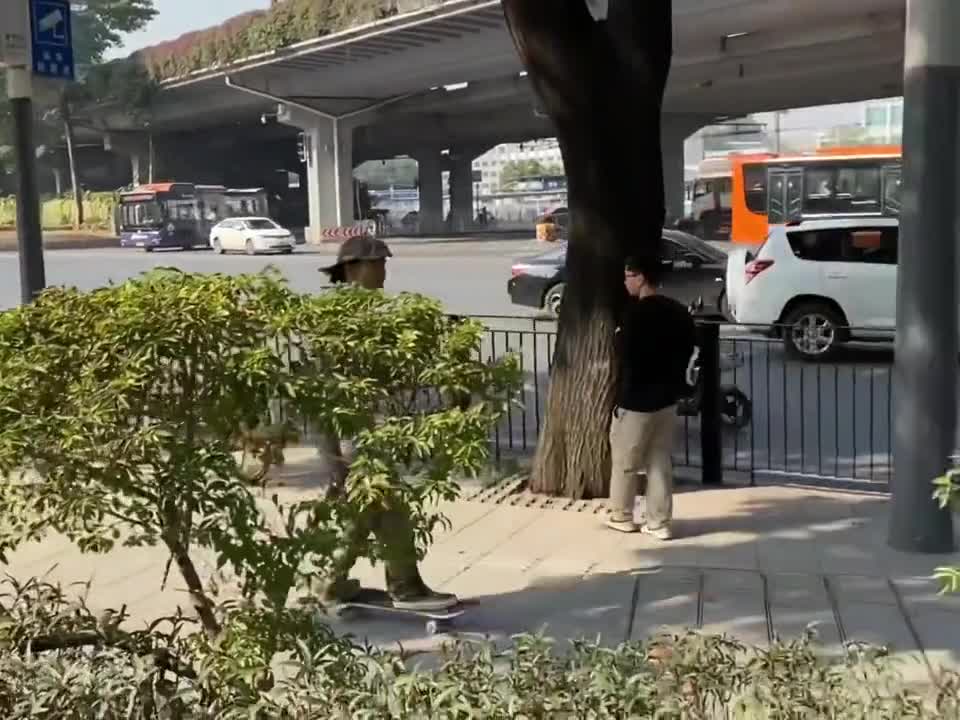 Skateboarding Life with Friends on the Street