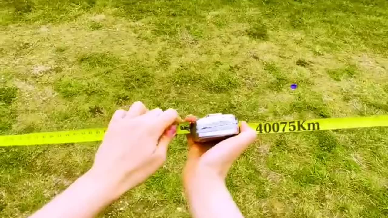 40075 km around the world