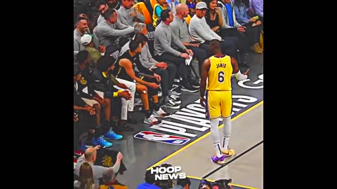 Tingnan mo itong Ginawa ni LeBron James kay Steph Curry sa gitna ng laban…