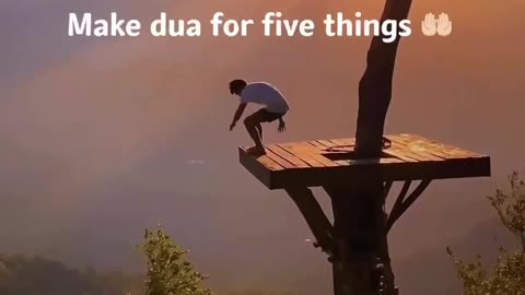 Make dua for these things