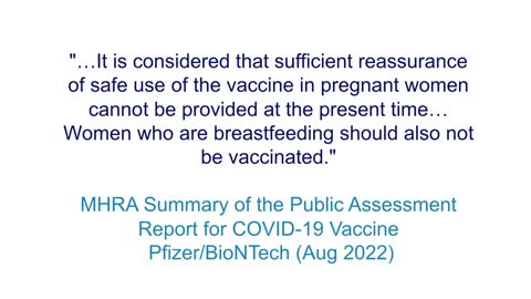 המועצה העולמית לבריאות חיסוני קורנה בהריון לא בטוחים ולא יעילים