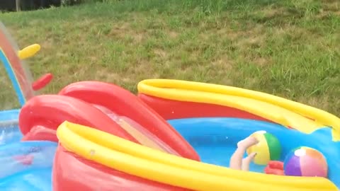 Funny Babies Playing Slide Fails - Cute Baby Videos