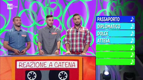 RAIUNO - Reazione A Catena-La Catena Musicale (23/06/2018)