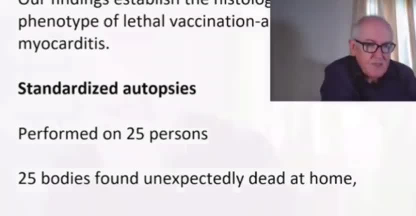 German pathologists Identify 25 Out of 35 As Died From 'Lethal Vaxxination Associated Myocarditis'