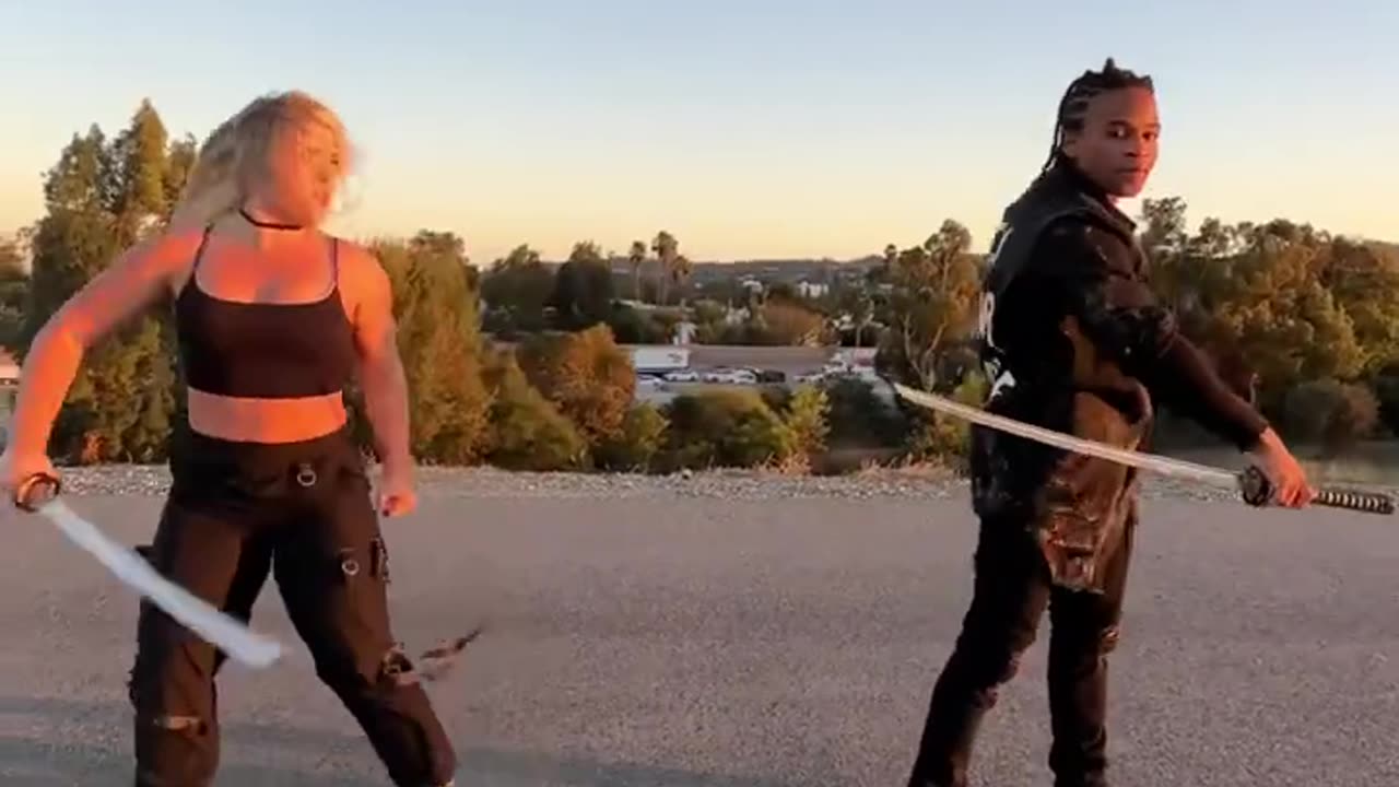 Fikshun vs Kiana! Samurai Showdown!