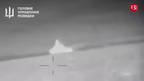 Russian servicemen capture the moment Ukrainian drones attacked a Russian ship