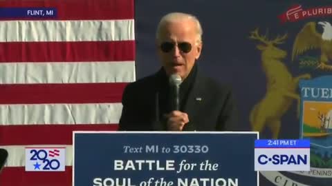 Joe Biden "Everyone has the right to BadaCaffCare"