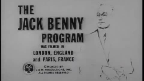 Jack Benny Program 7x14 Jack in Paris