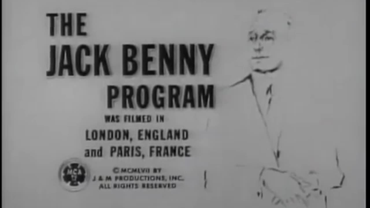 Jack Benny Program 7x14 Jack in Paris