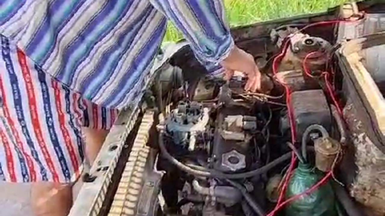 Carro velho gera emprego..!