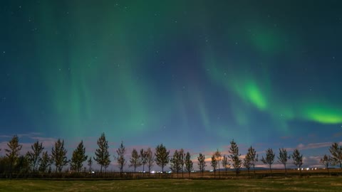 AURORA BOREALIS ICELAND _ Polarlicht Island 4K