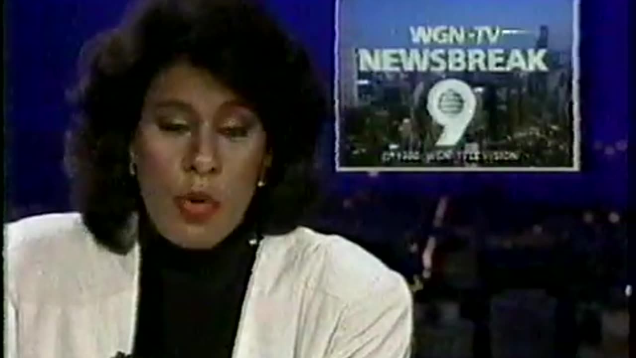 July 17, 1986 - Pat Harvey Chicago Newsbreak & 'African Queen' Bumper