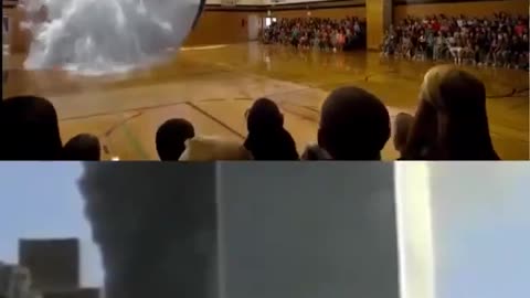 911 비행기 충돌 장면을 촬영한(만든) 영화 기술.avi